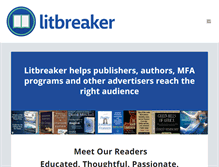 Tablet Screenshot of litbreaker.com